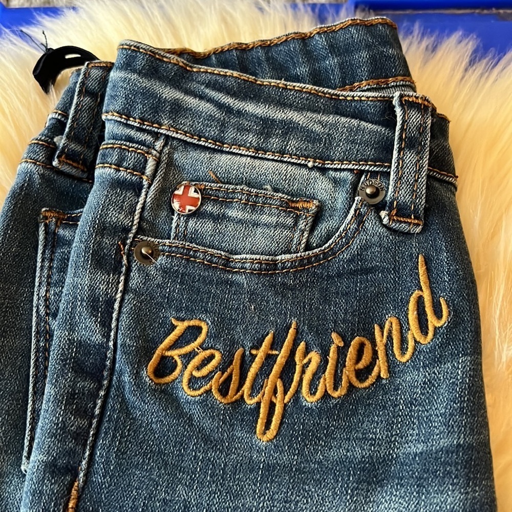 Girls size 6 Hudson jeans. - Picture 2 of 8